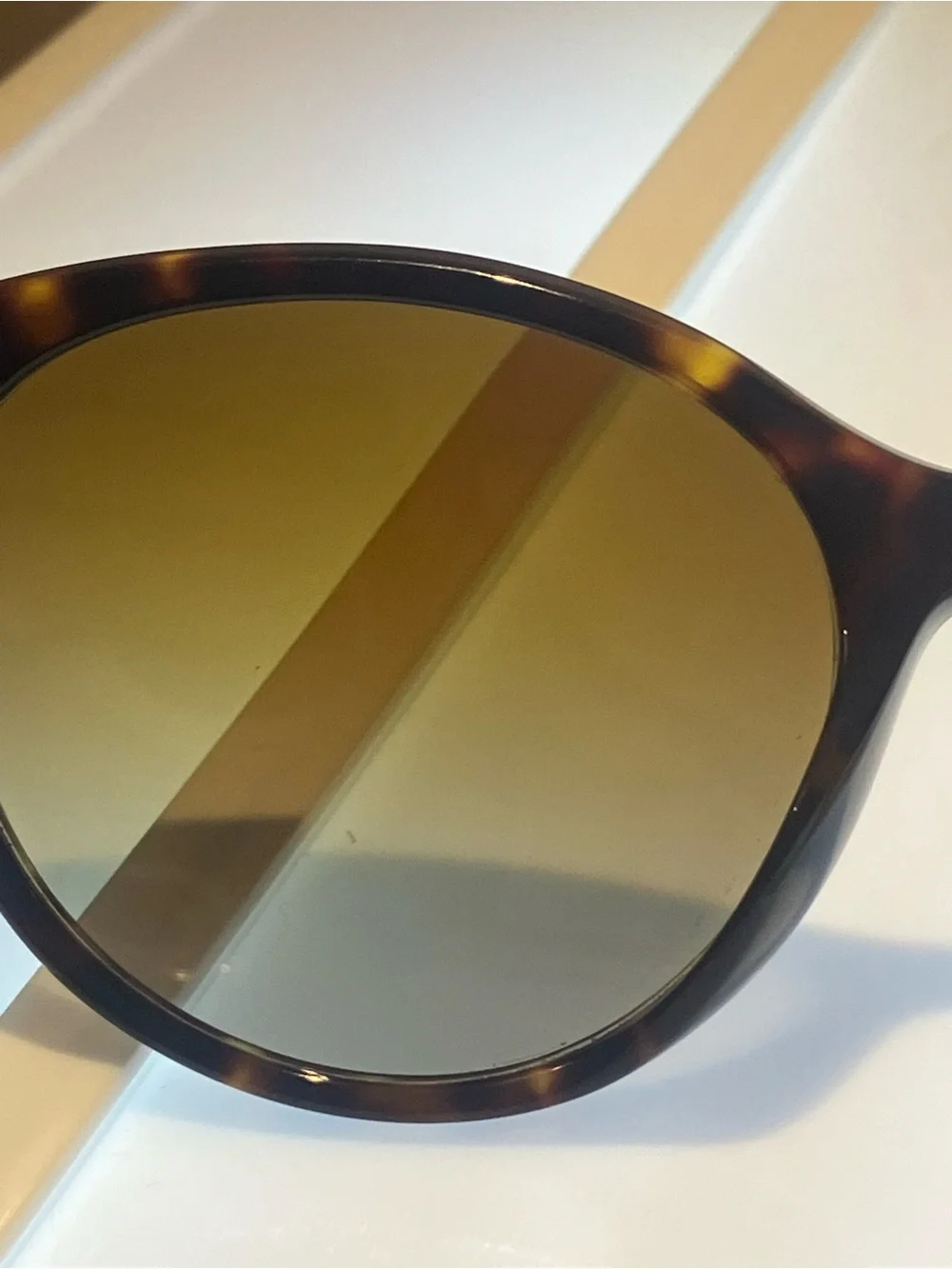 Bvlgari Tortoiseshell cat eye Sunglasses with Dark Havana Gradient Lenses GUC